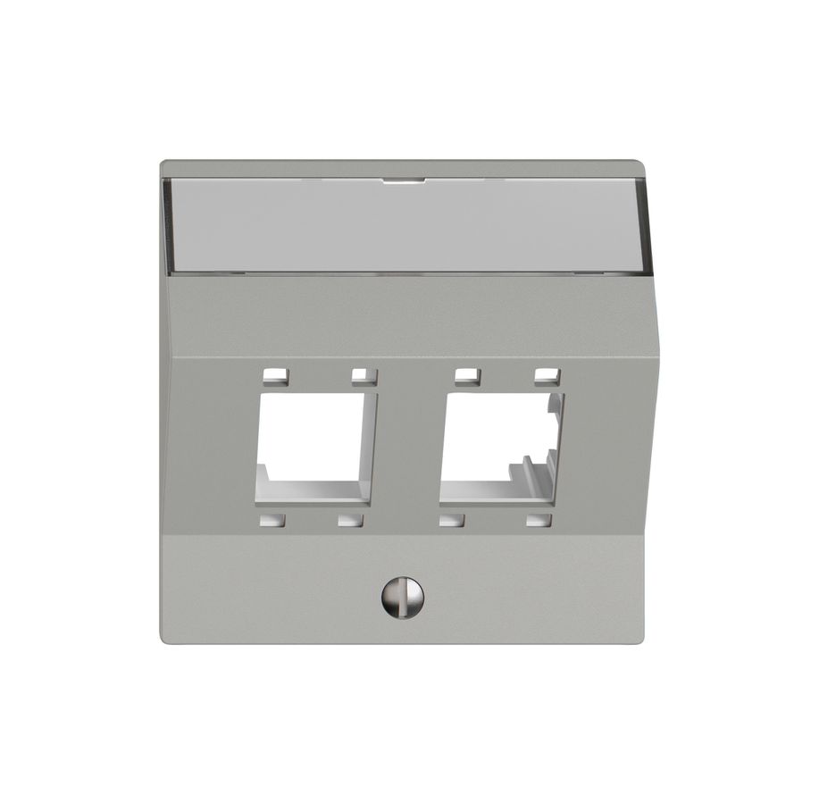 Kit di montaggio EDIZIO.liv SNAPFIX® per freenet cat.5e/6 2× grc