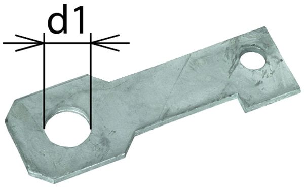 Anschlussbügel DEHN/elvatec SE AB EXFS IF3 G 26 gerade