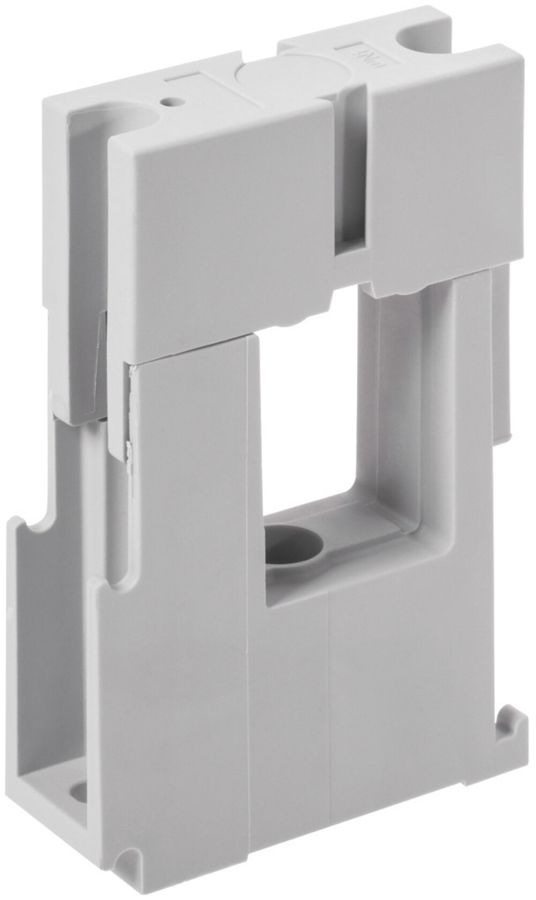 Supporto di barra collettrice 1L per profili 2×T fori per viti interno per R-TG3