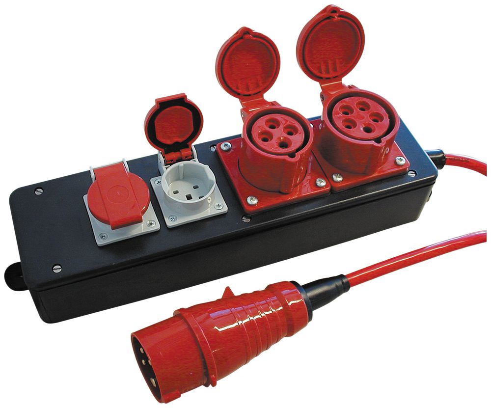 Presa multipla STEBA UNIbloc CEE16/5+CEE16/4+2×T25