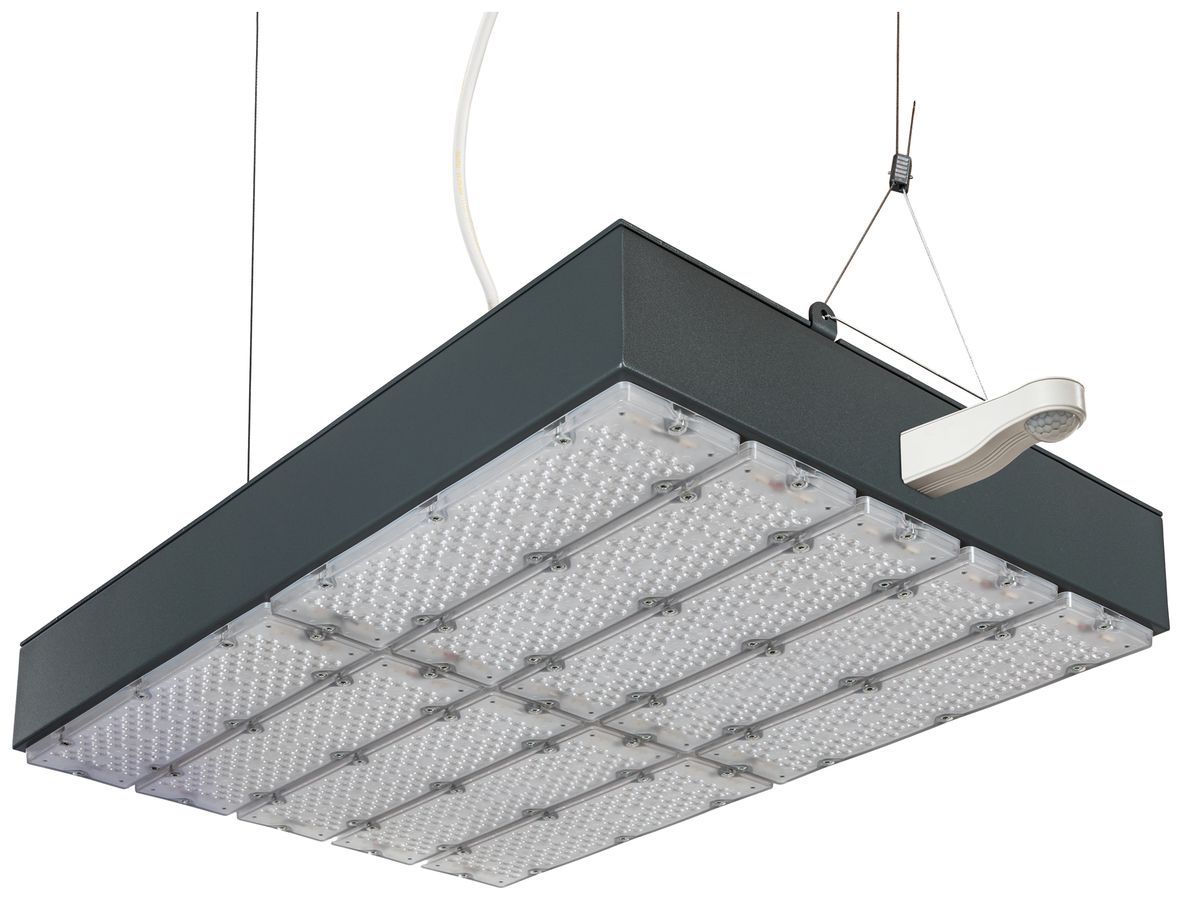 Projecteur salle LED Sylvania KubiXx AISLE PIR 276W 48300lm 840 IP65 VAR 760×460