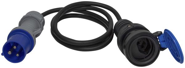 Adapterkabel Brennenstuhl CEE16/T23 H07RN-F 3×1.5mm² 16A 1.5m IP44 schwarz
