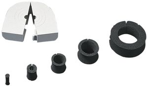 Kabeleinführung Rittal SZ 4311.000 1×Ø8…36mm Kunststoff grau 10Stk