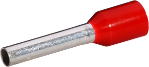 Embout de câble type A isolé 1.5mm²/10mm rouge