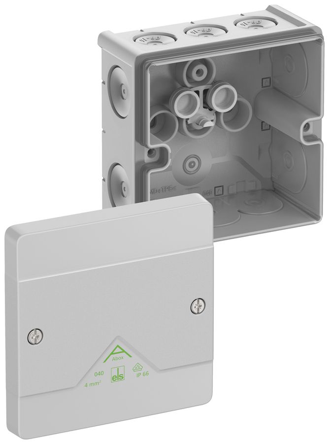 Boîte de dérivation AP Spelsberg Abox 040-L 102×102×57mm IP66 gr