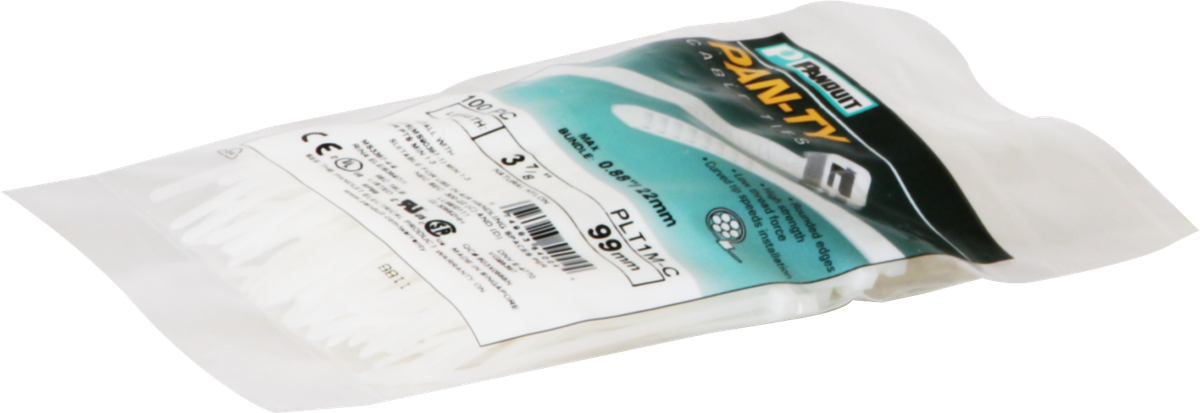 Kabelbinder Panduit 2.5×99mm farblos