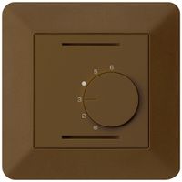 Termostato ambiente INC kallysto.trend marrone senza interruttore