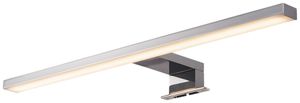 Lampada per specchio LED SLV DORISA, 7W 4000K 350lm lungo IP44 cromata