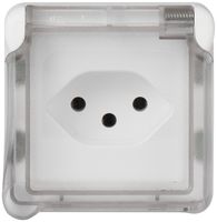EB-Steckdose PLEXO Typ 13 weiss