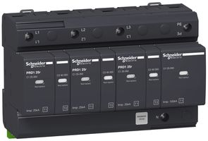Kombiableiter Schneider Electric Acti9 PRD1 25R 3P+N Typ 1+2