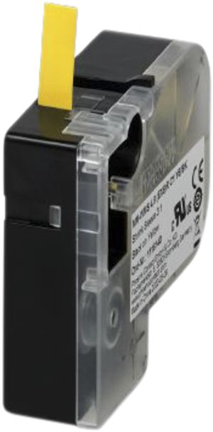 Guaina termoretraibile PX MM-WMS4.8(EX9)RC1 YE/BK Ø1.6…4.8mm contin.×5.4mm gi/ne