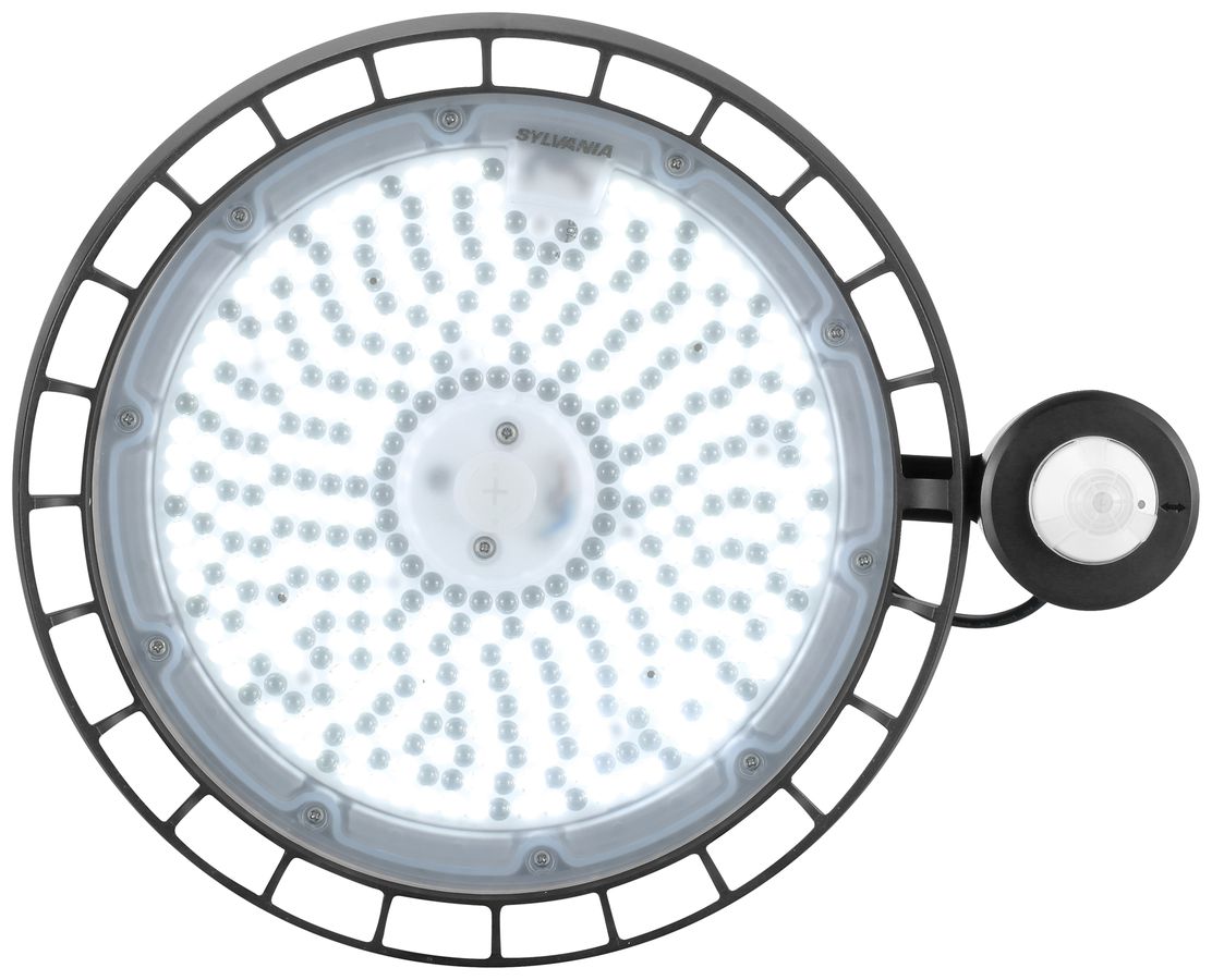 Lampada da capannone LED Sylvania Granit 120W 19500lm 840 85° IP54 DIM nero