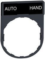 Einlegeschild Schneider Electric Auto-Hand