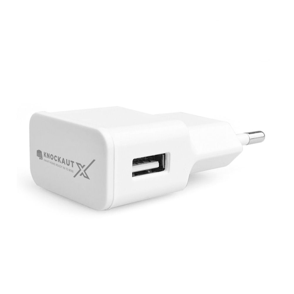 Adaptateur secteur USB Type A 5V KnockautX, par BRELAG