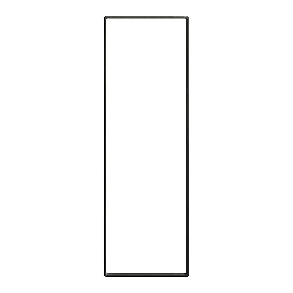 Cadre complémentaire EDIZIOdue prestige 4×1 noir