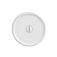 UP-Blindabdeckung Feller STANDARDdue Q für Bohrung Ø58mm weiss