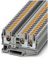 Reihenklemme 0.5…10mm² grau Push-in-Anschluss PT 6-TWIN