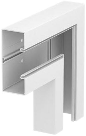 Angle plat Bettermann GEK-K 70×170mm blanc pur