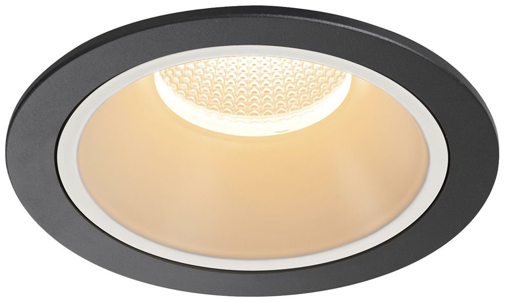 LED-Downlight SLV NUMINOS XL 37.4W 3500lm 2700K 40° DIM Ø160×108mm sz/ws