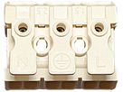 Borne de connexion 3P 0.5…2.5mm² leviers de commande mise à terre enfichable bc