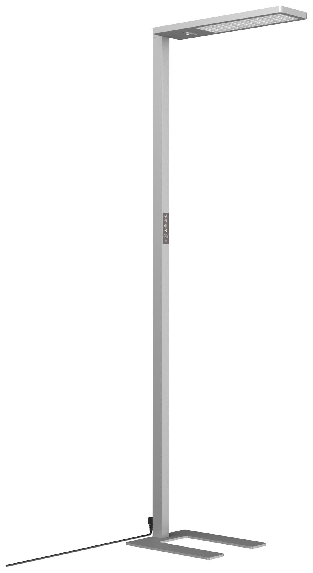 LED-Stehleuchte DOTLUX INFINITY 100W 0…13600lm 3000…5700K PIR BLE DIM silber