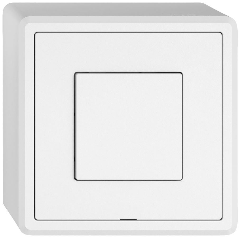 AP-Druckschalter EDIZIO.liv Wiser SNAPFIX® 1 Taste WLAN ws