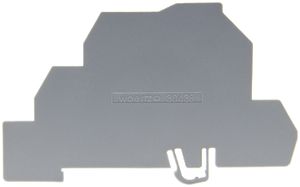 Abschlusswand Woertz 4mm² grau