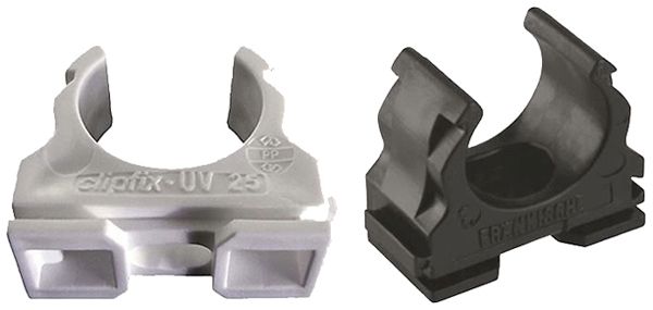 Rohrschelle Plica CLIPFIX-UV M32 1 Schraubloch PE -25…60°C UV schwarz