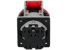 EB-Steckdose MAX HAURI 1× Schweizer Norm Typ 15 10A 400V 50×66×64mm IP55 rot