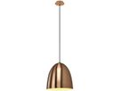 Lampada a sospensione SLV PARA CONE 30 E27 60W tonda IP20 rame/spazzolato