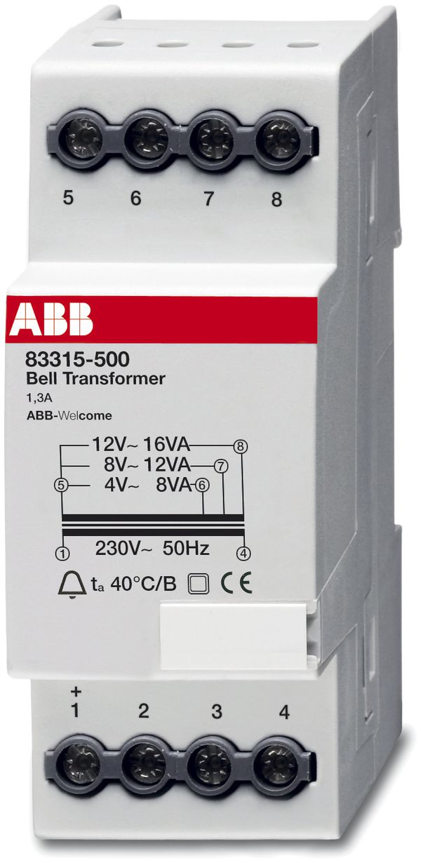 Transformateur AMD ABB 230/12VAC 1.3A 2UM