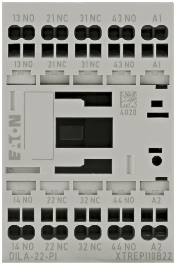 Hilfsschütz Eaton, 24VDC, 2S, 2Ö, Push-in-Klemmen