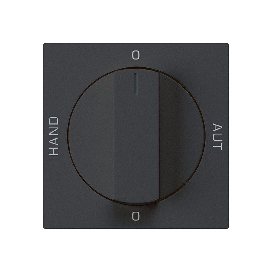 Intérieur pour interrupteur rotatif 0-Man-0-Aut. kallysto 2/1L noir avec manette