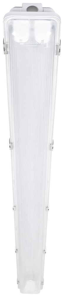 LED-Feuchtraumleuchte LEDVANCE DP 1200 2×G13 IP65 1280×95×70mm grau