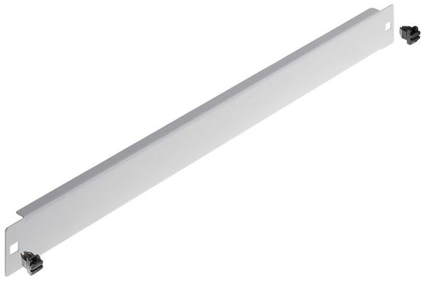 Blindplatte 19" R&M Click, 1HE, grau, RAL7035