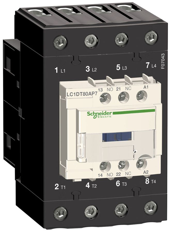 REG-Schütz Schneider Electric 24VAC 80A LC1DT80AB7