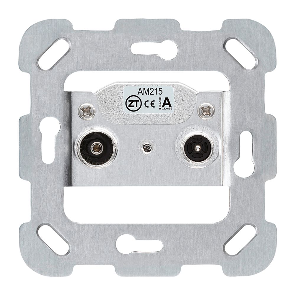 Intérieur pour prise antenne Hager R/TV montage F 14dB 2GHz