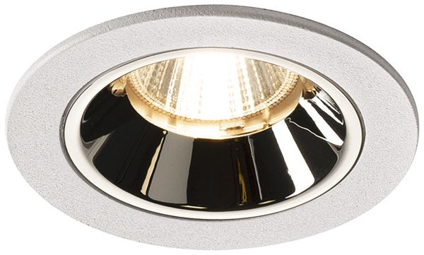 LED-Downlight SLV NUMINOS S 8.6W 690lm 2700K 40° DIM Ø80×52mm ws/Cr