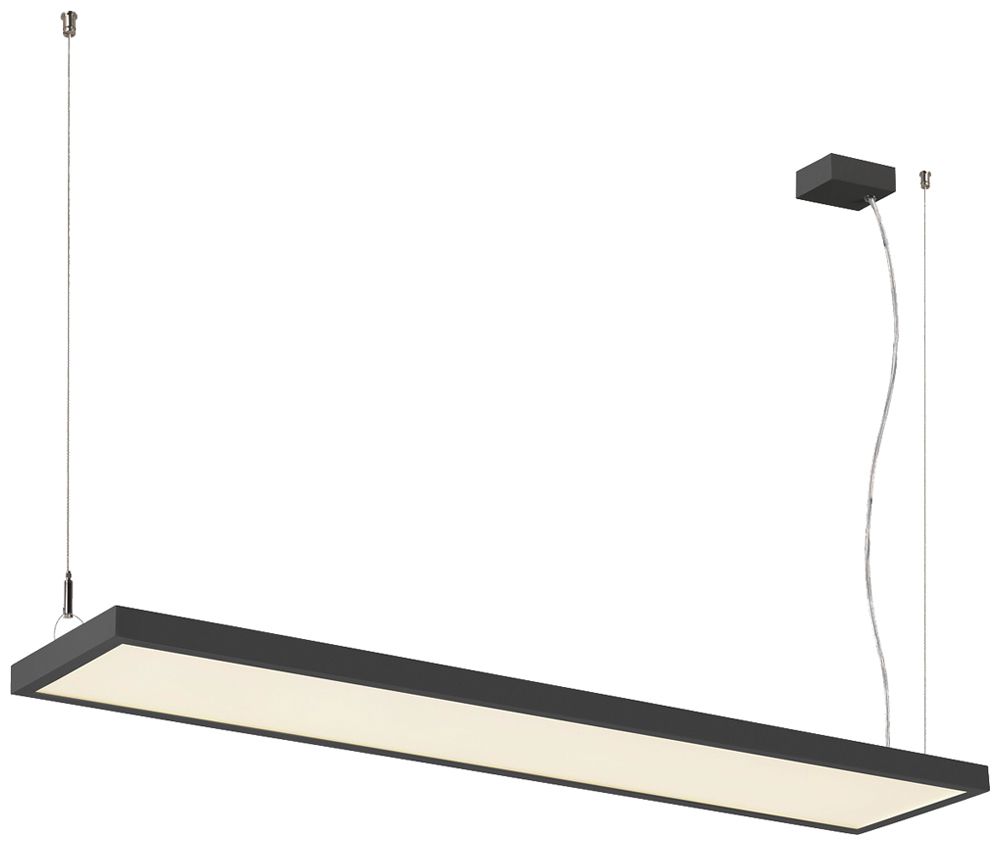 LED-Pendelleuchte SLV WORKLIGHT PRO 120 50W 6100lm 4000K DALI schwarz