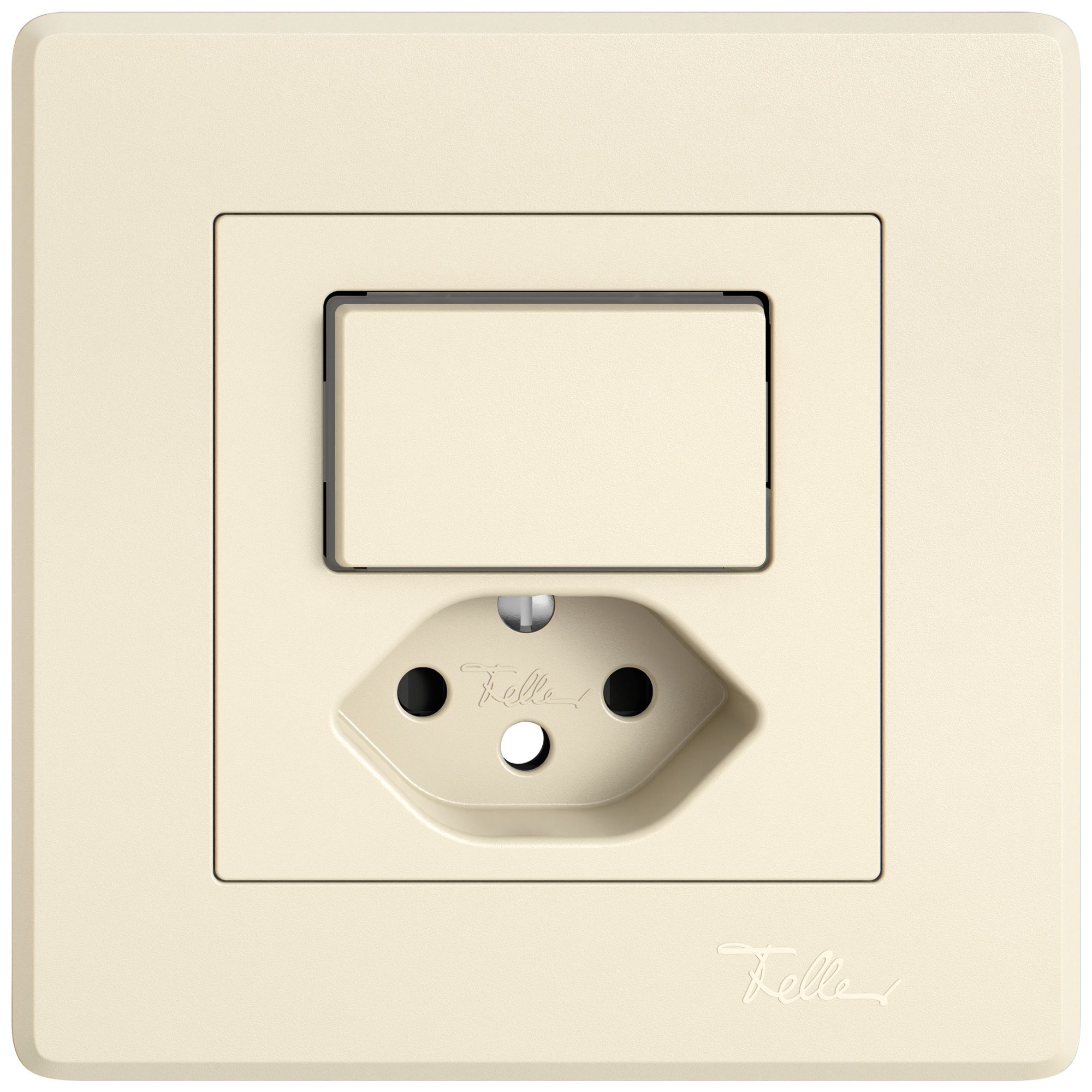 Kit de montage ENC EDIZIO.liv SNAPFIX® combi.T13 1 bout.lentille lat.shutter cr