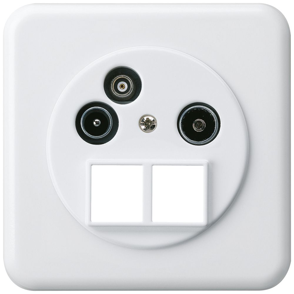 UP-Antennendose TV-R-Daten basico HMS C 2GHz 4dB weiss