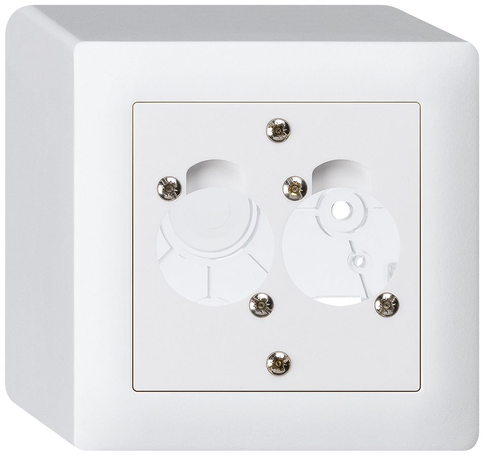 Kit de montage AP pour 2 XLR kallysto blanc