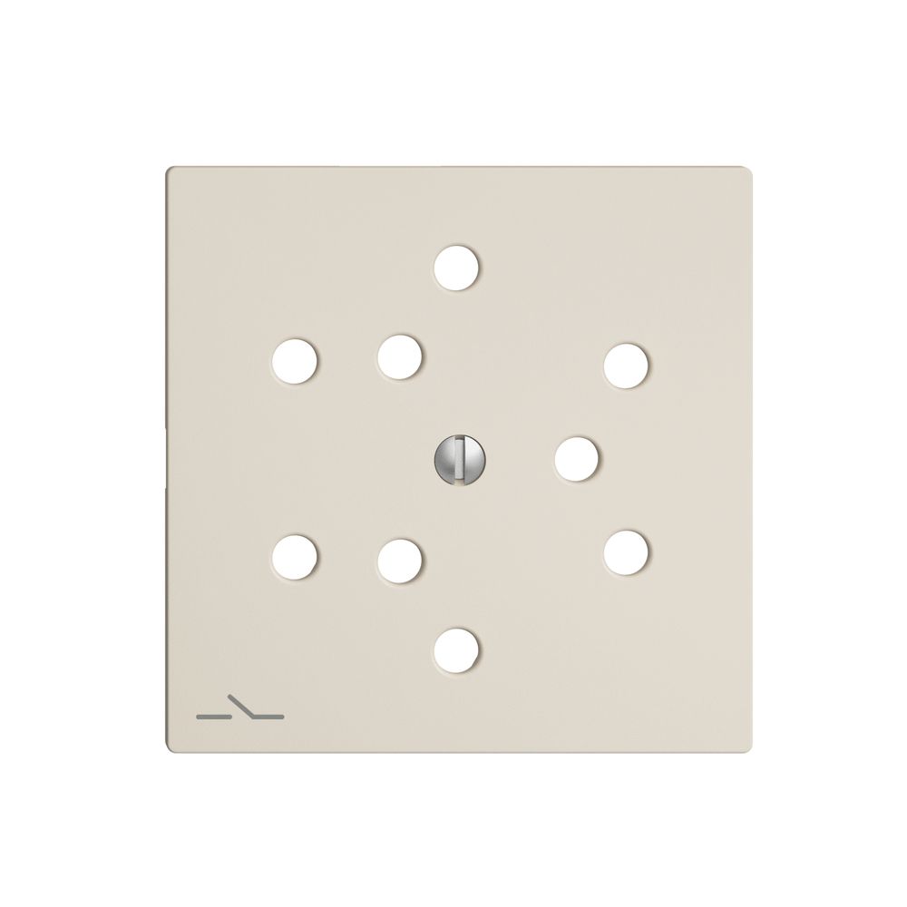 Frontplatte EDIZIOdue 3×T12 1×S crema