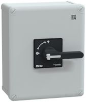 Interruttore principale AP Schneider Electric Vario 140A 4P nero N-avanzato IP65
