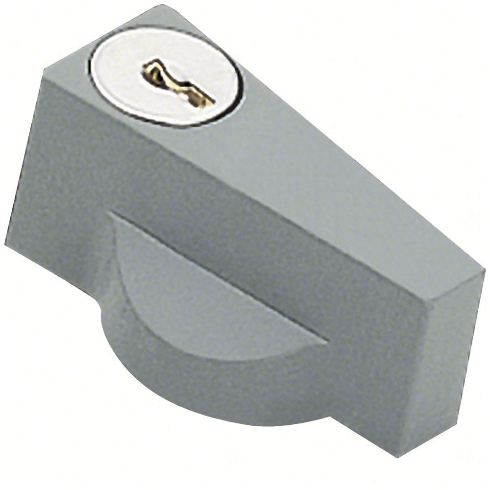 Griff Hager Orion.Plus mit Zylinderschloss für AP-Verteiler Schliesscode 427