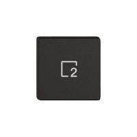 Taste 1/4 EDIZIO.liv Wiser mit SNAPFIX® mit Symbol Szene 2 sz