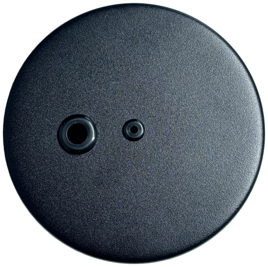 Baldaquin DOTLUX CONNECT décrochage de corde acier Ø100×38mm magnétique noir