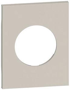 Cache Living Now 3 modules pour prise Schuko sand