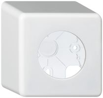 Scatola AP basico bianco h=64mm Ø43mm