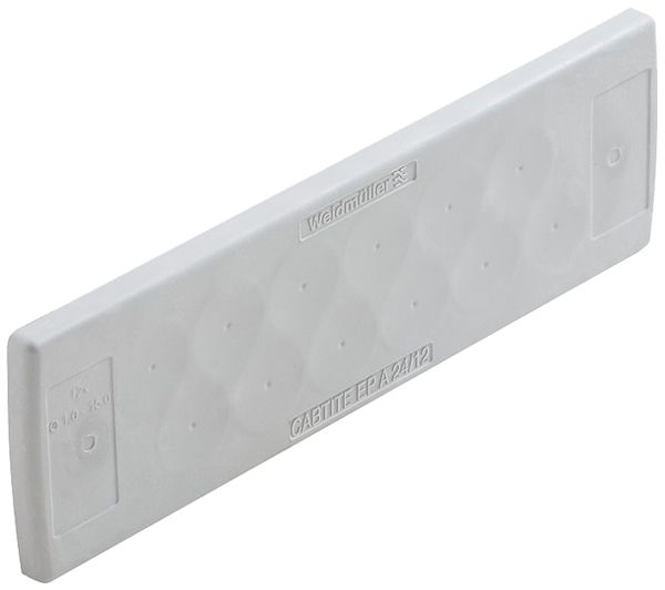 Plaque passe-câbles WM CABTITE EP A 24/12 142×44×12mm TPE gris
